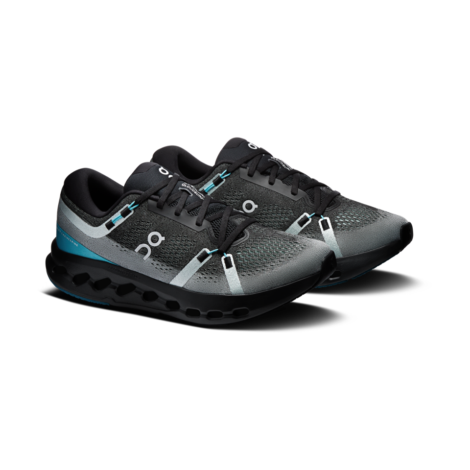 On Men's Cloudsurfer 2 Black/Flurry