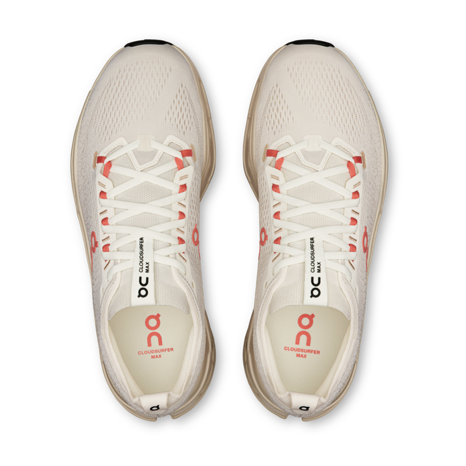 On Men's Cloudsurfer Max Ivory/Salmon