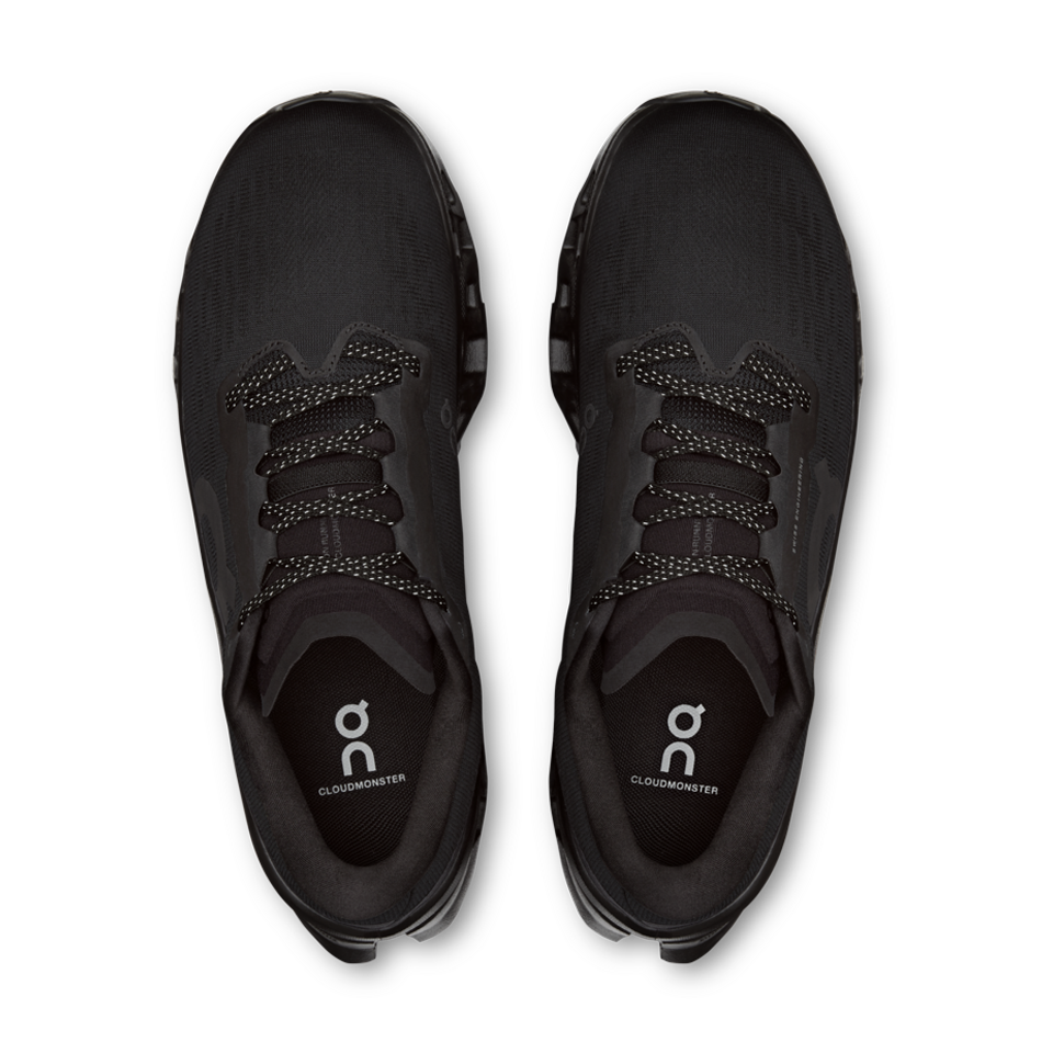 On Men's Cloudmonster 3 Black/Black