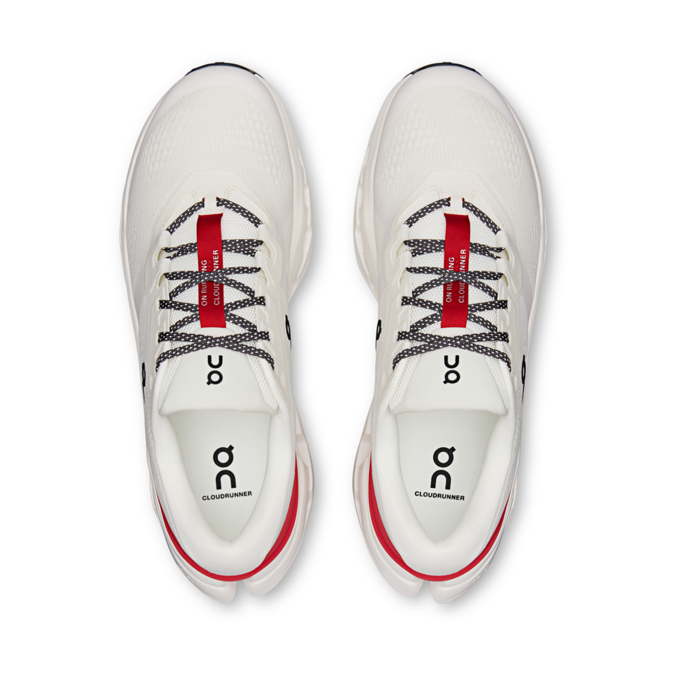 On Men's Cloudrunner 3 Ivory/Robin