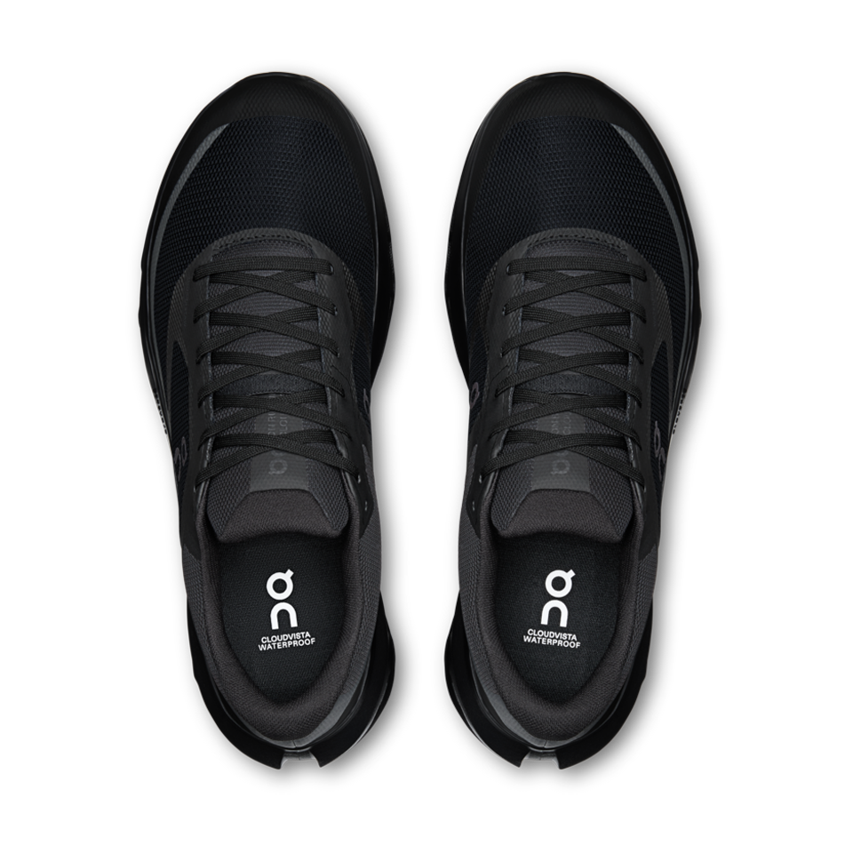 On Men's Cloudvista 3 Waterproof Black/Black