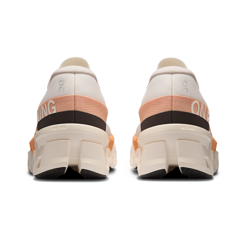 On Women's Cloudmonster 2 Ivory/Tangerine