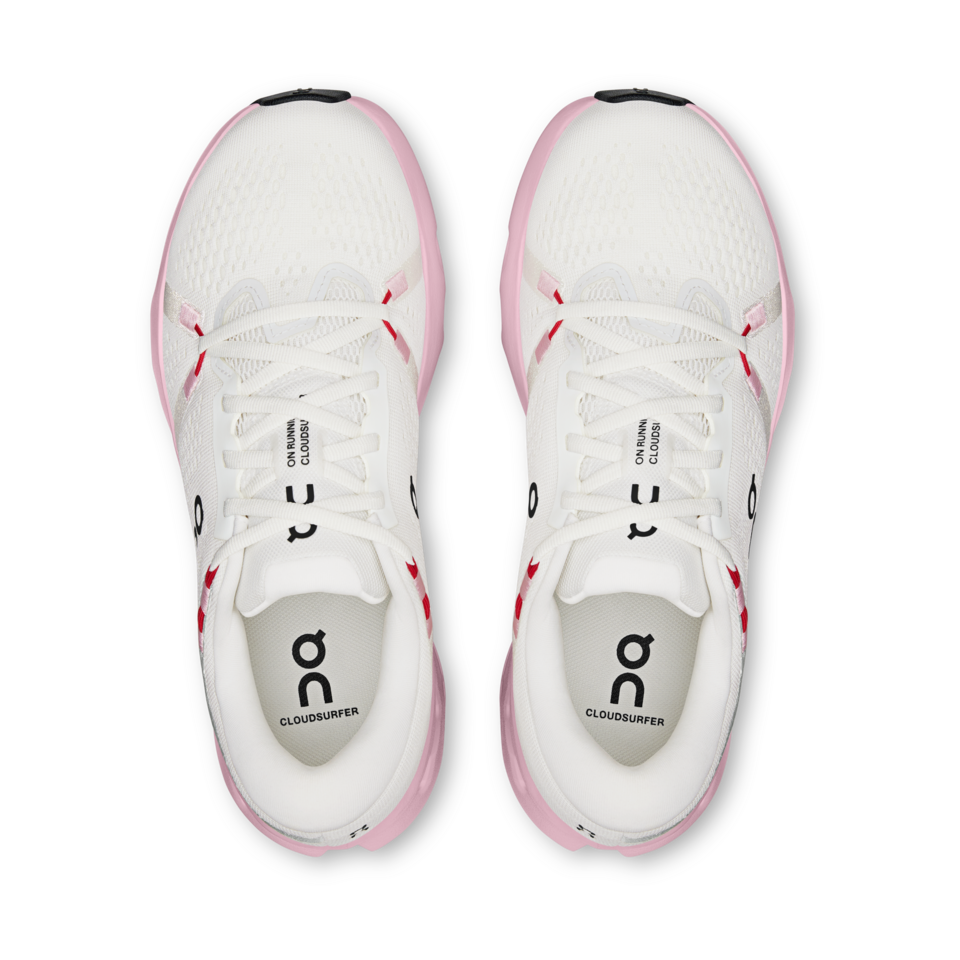 On Women's Cloudsurfer 2 Ivory/Peony
