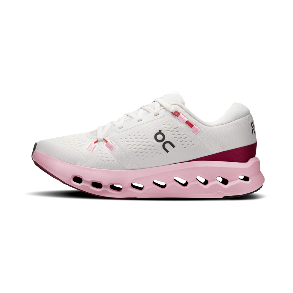 On Women's Cloudsurfer 2 Ivory/Peony