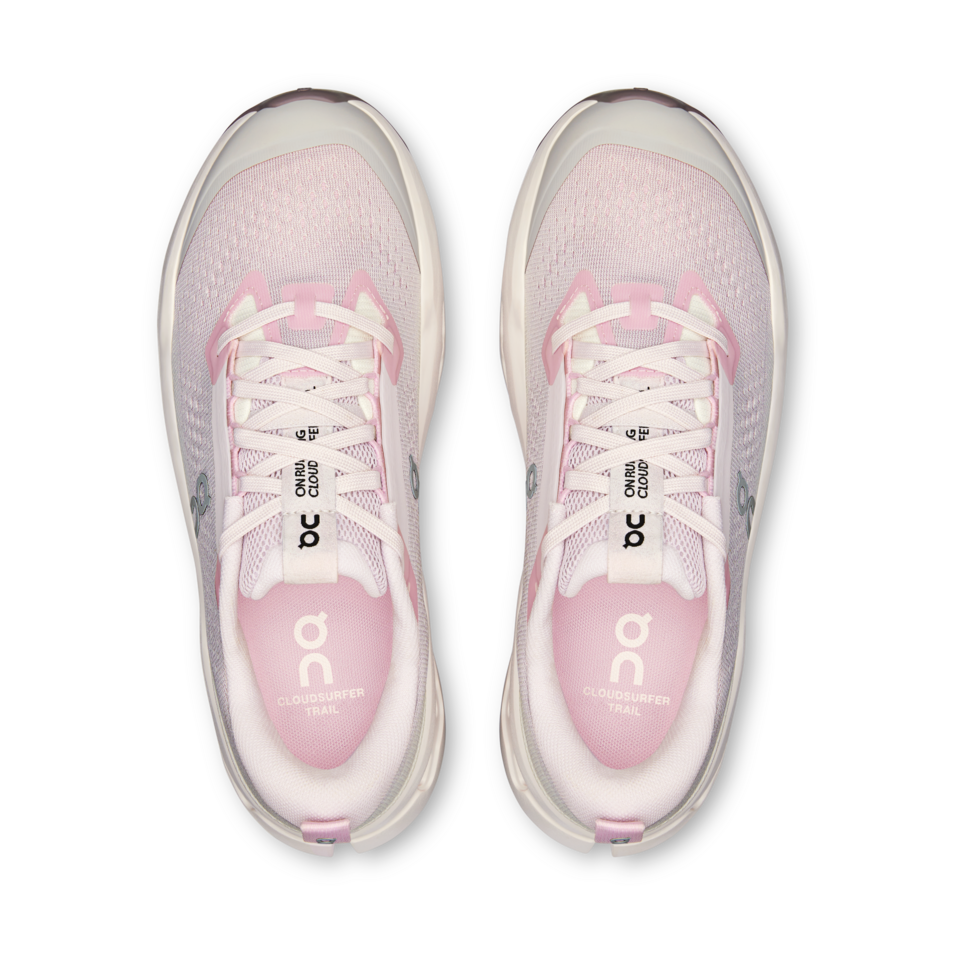 On Women's Cloudsurfer Trail 2 Lily/Gardenia