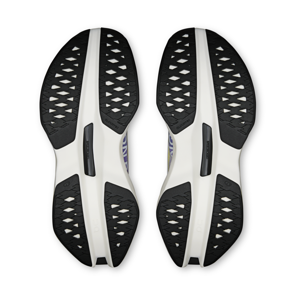 On Women's Cloudboom Max White/Juniper