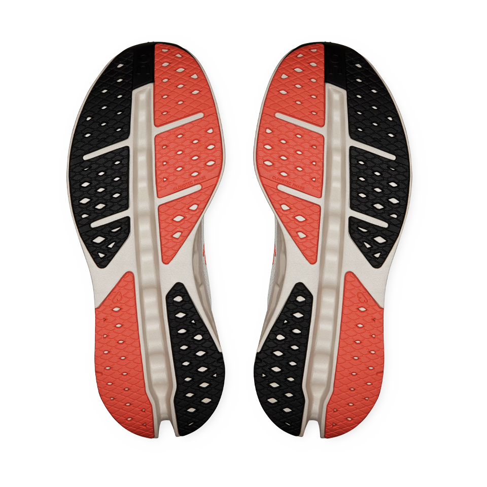 On Women's Cloudsurfer Max Ivory/Salmon