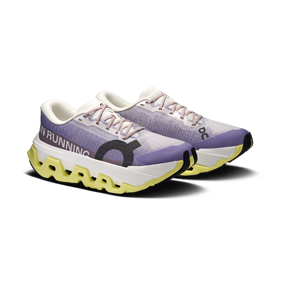On Women's Cloudmonster 3 Hyper Lily/Limelight