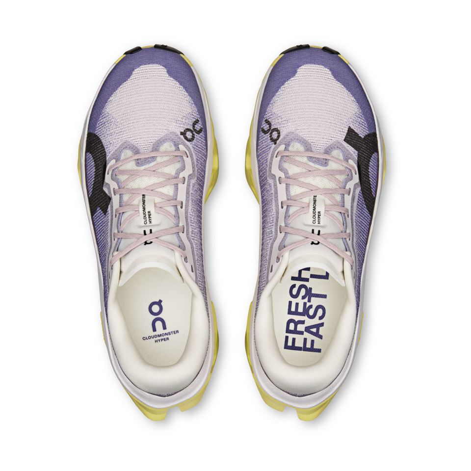 On Women's Cloudmonster 3 Hyper Lily/Limelight