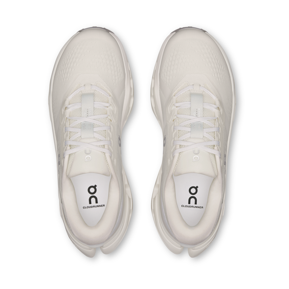 On Women's Cloudrunner 3 White/Ivory
