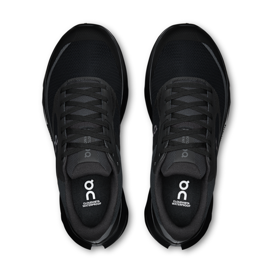 On Women's Cloudvista 3 Waterproof Black/Black
