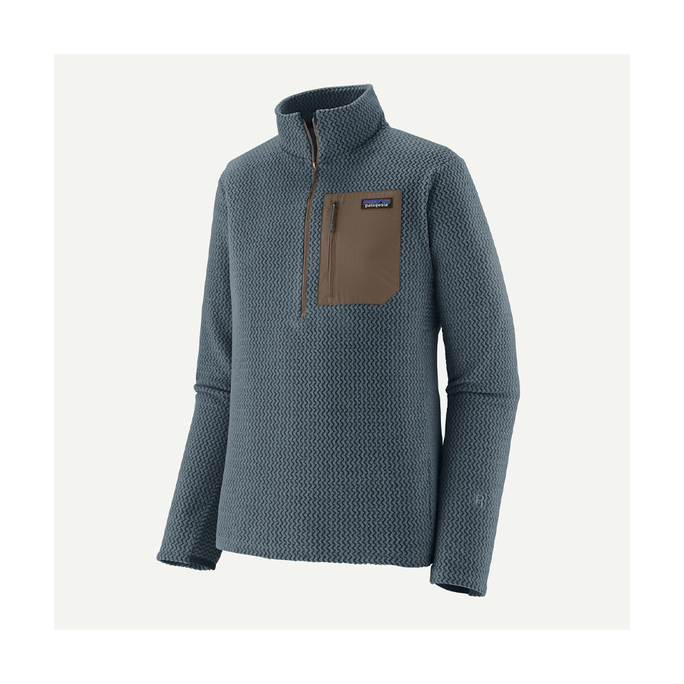 Patagonia Men's R1 Air Fleece Zip-Neck Summit Blue