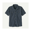 Patagonia Men's Go-To Western Shirt Blizzard Bloom: Tidepool Blue