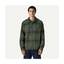 Patagonia Men's Fjord Flannel Shirt Dissolve: Treeline Green