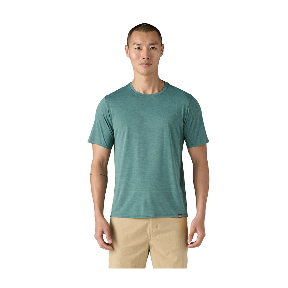 Patagonia Men's Capilene Cool Daily Wetland Blue - Light Wetland Blue X-Dye
