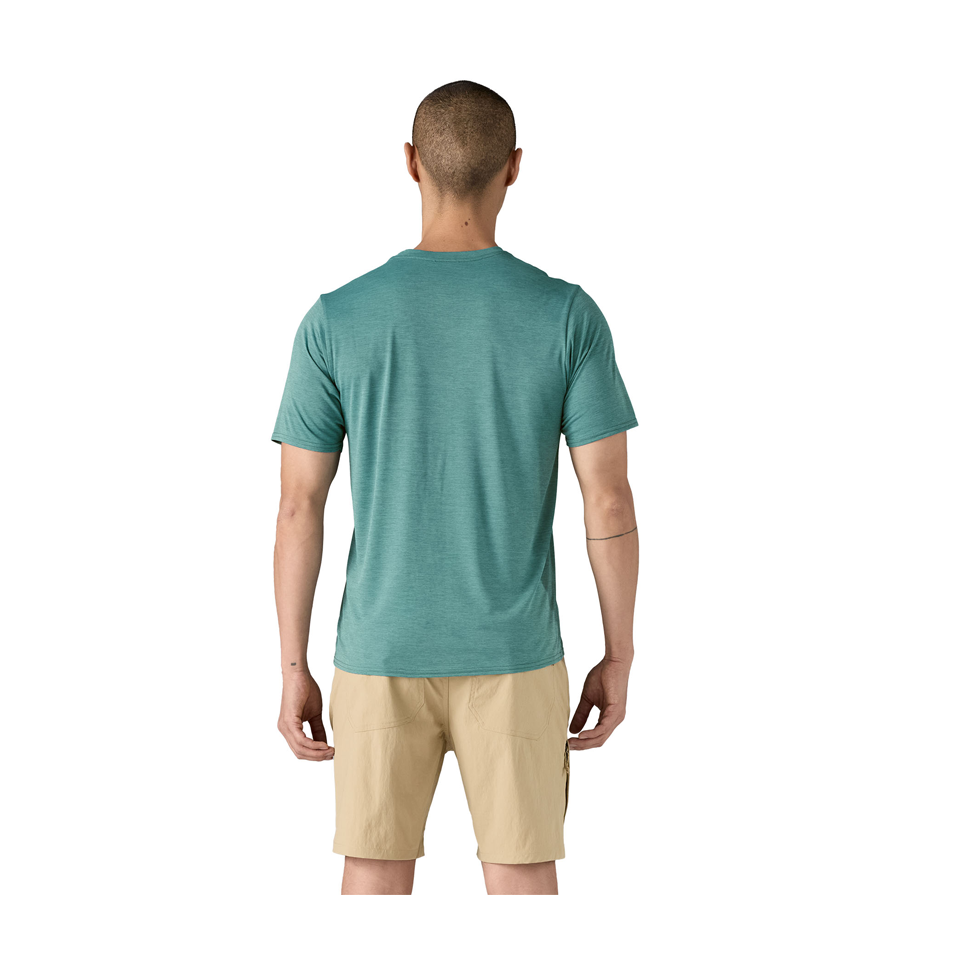 Patagonia Men's Capilene Cool Daily Wetland Blue - Light Wetland Blue X-Dye