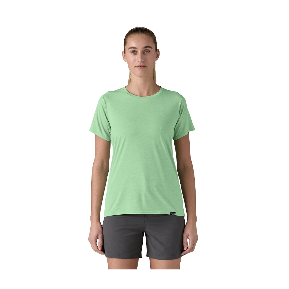 Patagonia Women's Capilene Cool Daily Shirt Rinsed Green - Dark Rinsed Green X-Dye