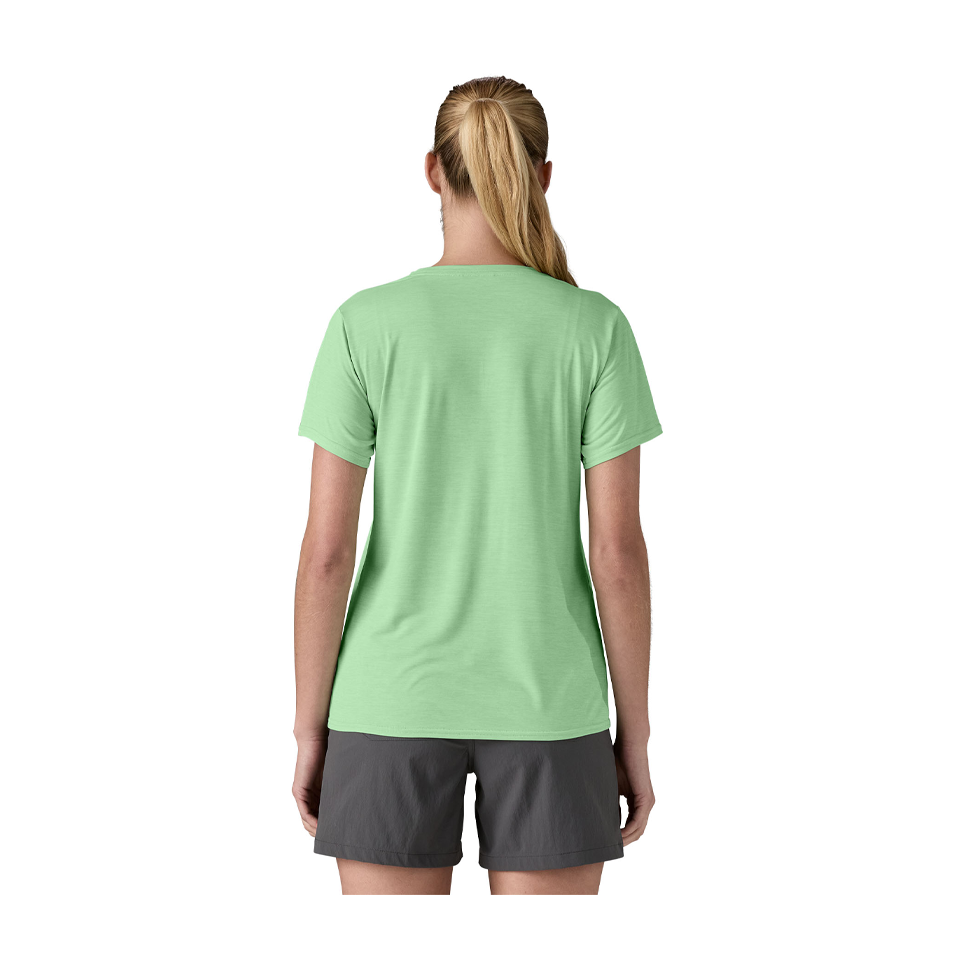Patagonia Women's Capilene Cool Daily Shirt Rinsed Green - Dark Rinsed Green X-Dye
