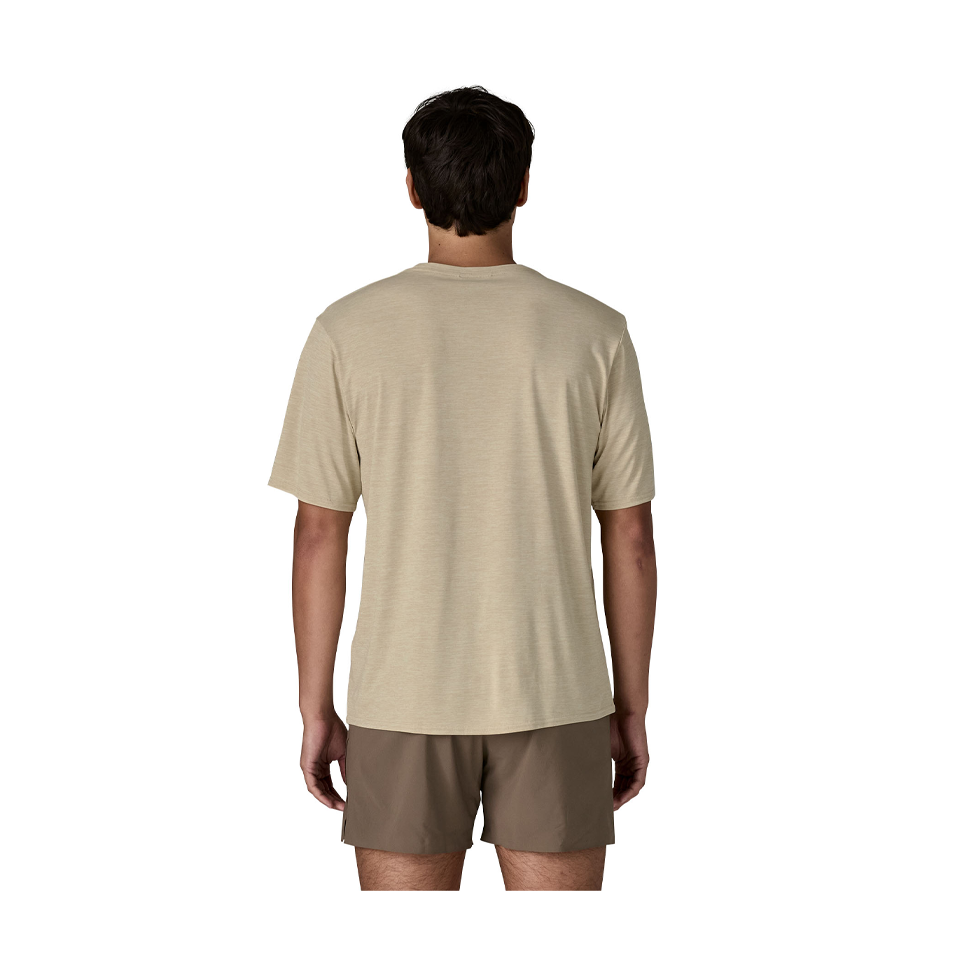 Patagonia Men's Capilene Cool Daily Graphic Shirt Stratapeaks: Pumice X-Dye