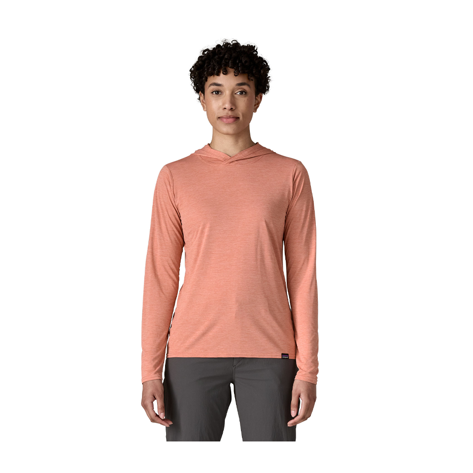 Patagonia Women's Capilene Cool Daily Hoody Moment Pink - Light Moment Pink X-Dye