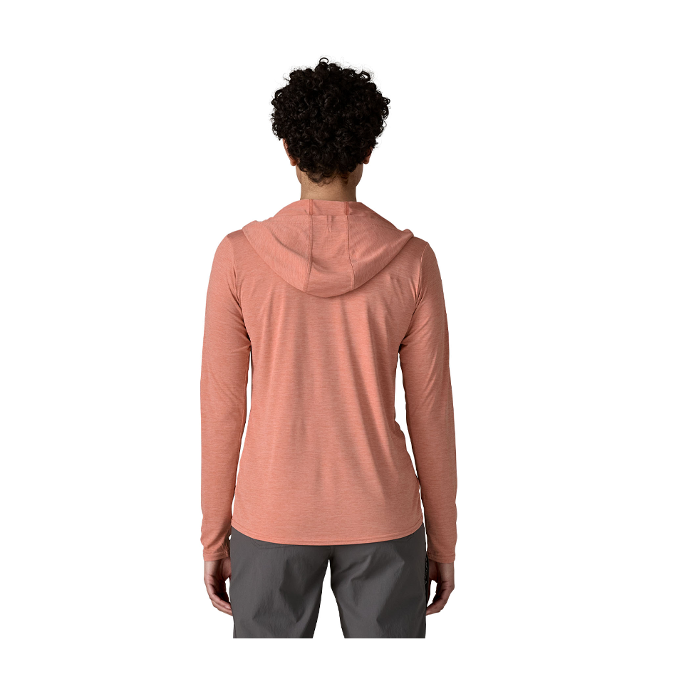 Patagonia Women's Capilene Cool Daily Hoody Moment Pink - Light Moment Pink X-Dye