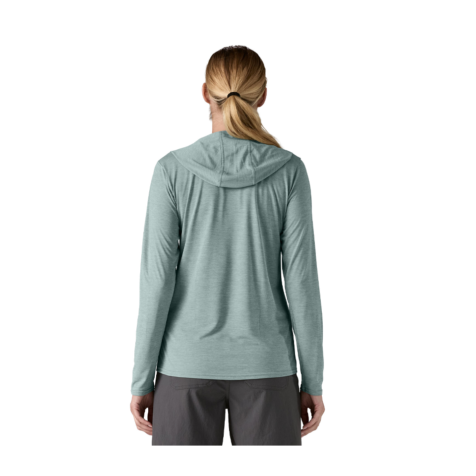Patagonia Women's Capilene Cool Daily Hoody Thermal Blue - Light Thermal Blue X-Dye