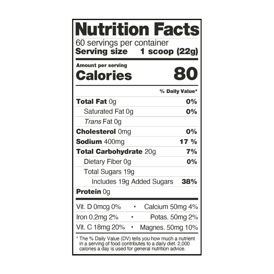 Skratch Labs Hydration Sport Drink Mix (1320 g) Fruit Punch