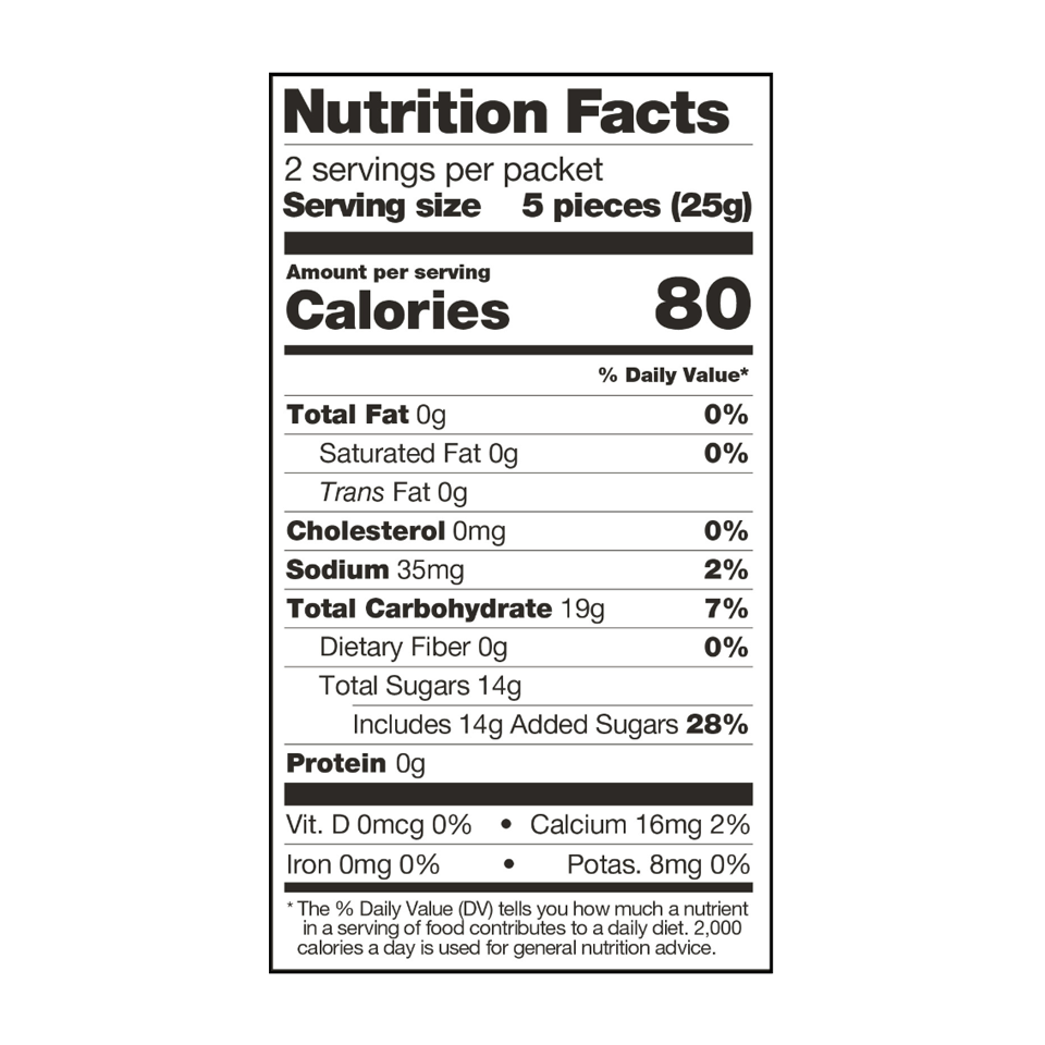 Skratch Labs Energy Chews Sport Fuel Sour Cherry