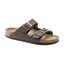 Birkenstock Arizona Birko-Flor Regular Width Dark Brown