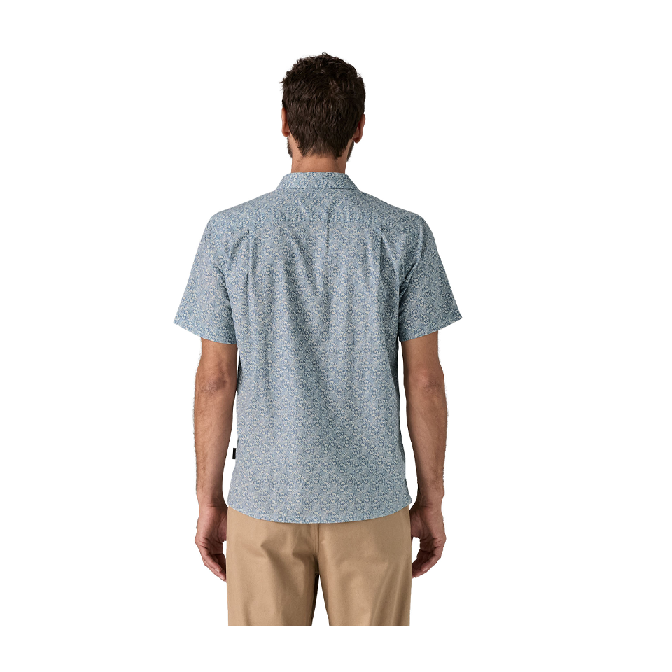 Patagonia Men's Back Step Shirt Mountain Breeze: Still Blue