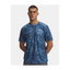 Under Armour Men's UA Tech Printed Short Sleeve Aegean Blue