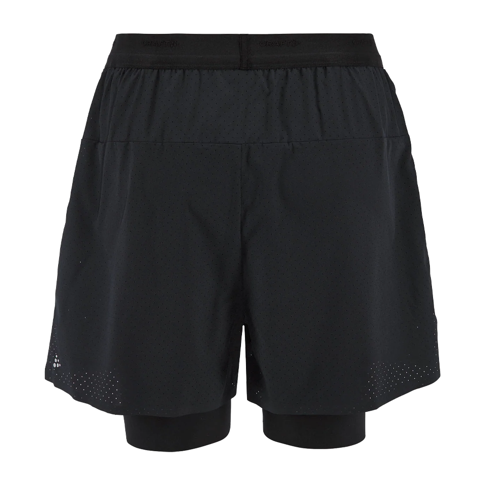 Craft Men's Hypervent 2-in-1 Shorts Black