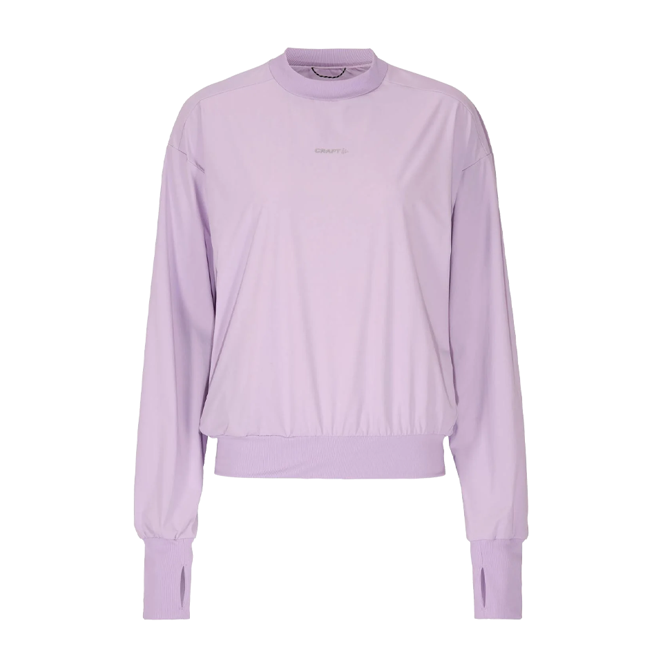 Craft Women's Hypervent Wind Top Lilac