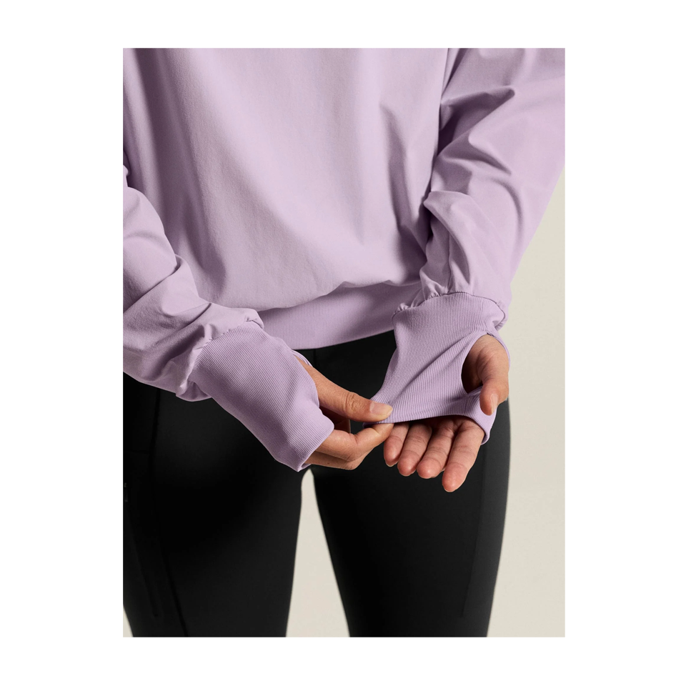 Craft Women's Hypervent Wind Top Lilac