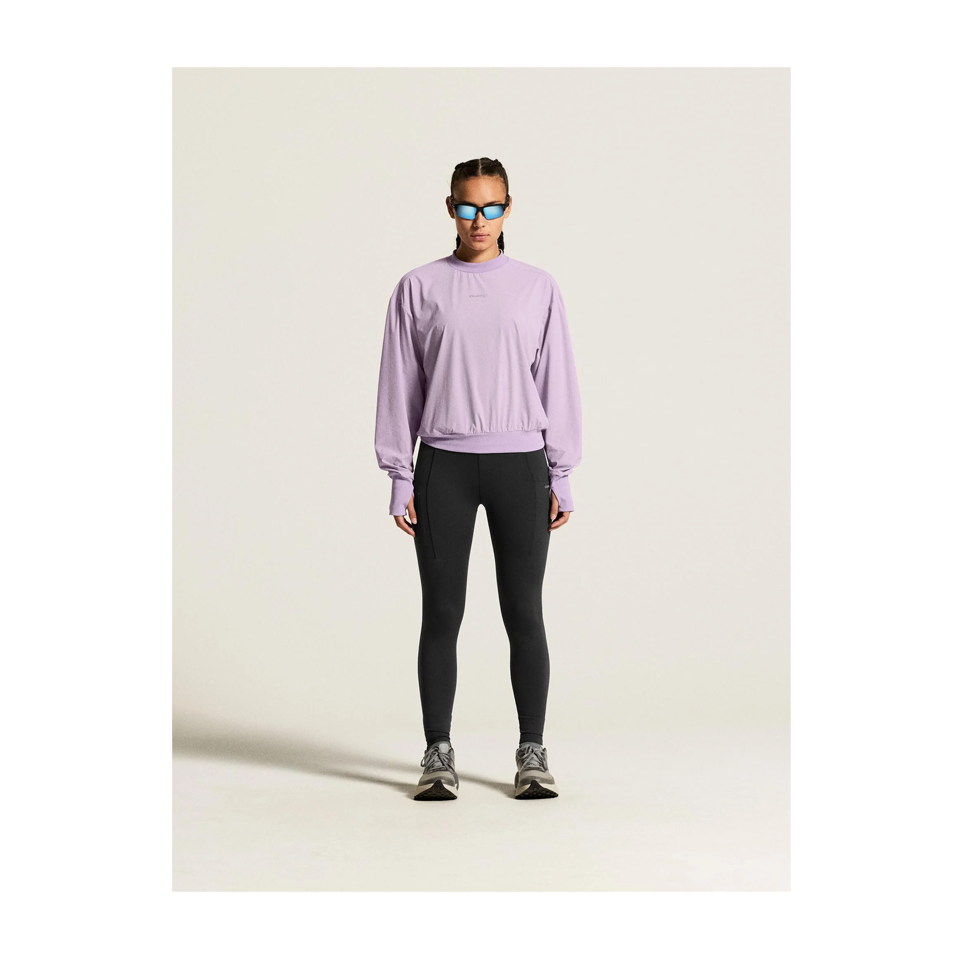 Craft Women's Hypervent Wind Top Lilac