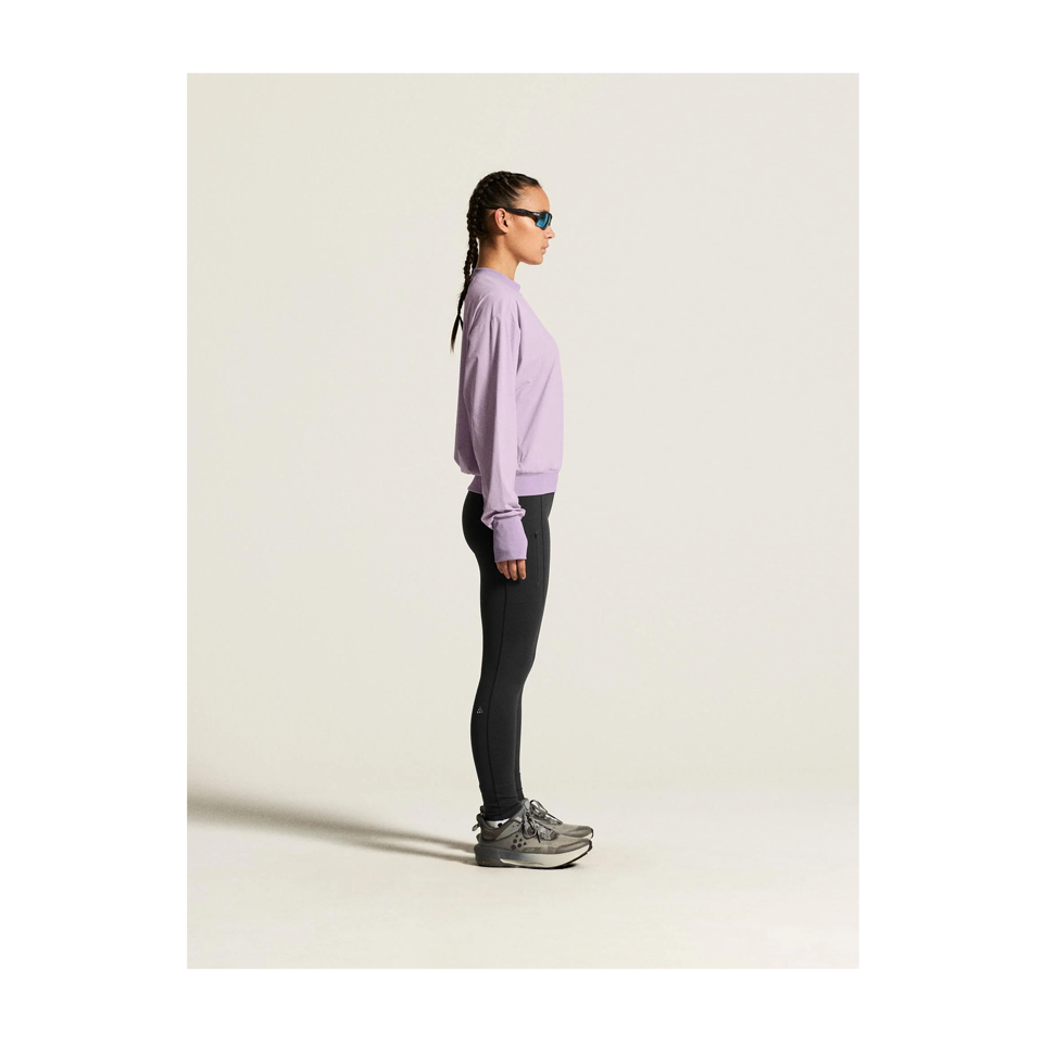 Craft Women's Hypervent Wind Top Lilac