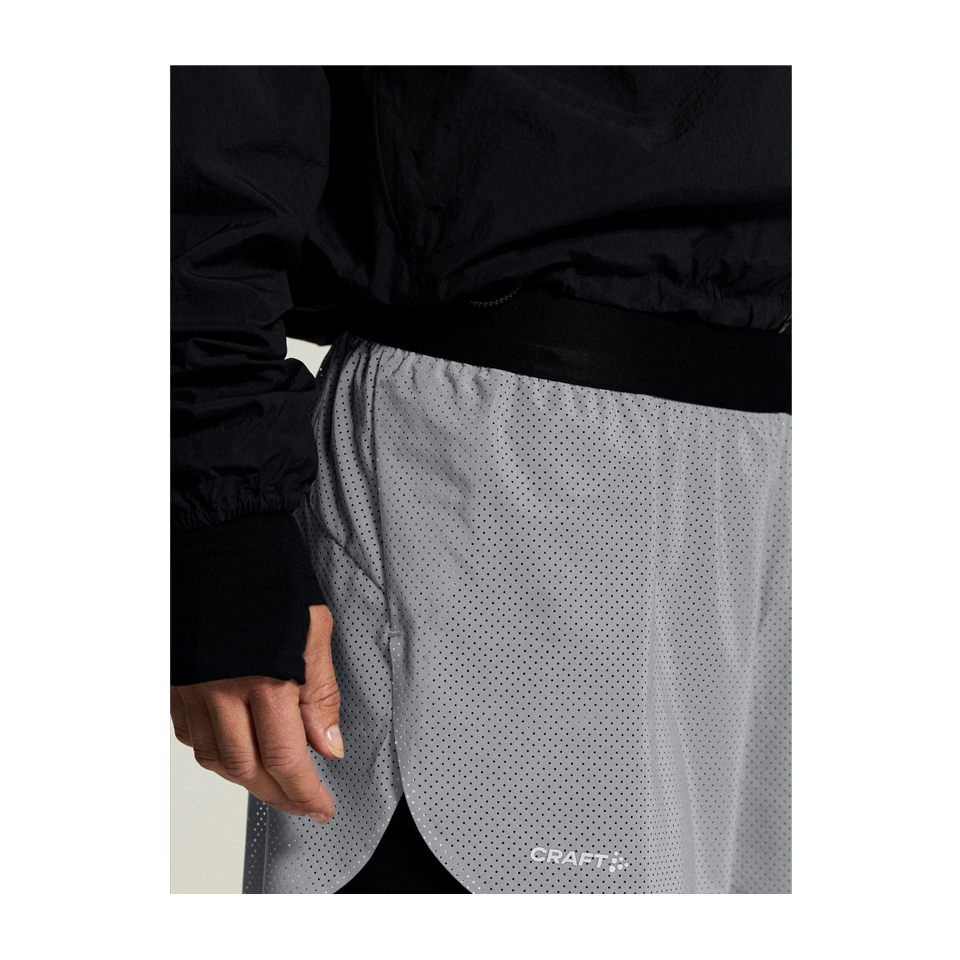 Craft Women's Lumen Shorts Silver