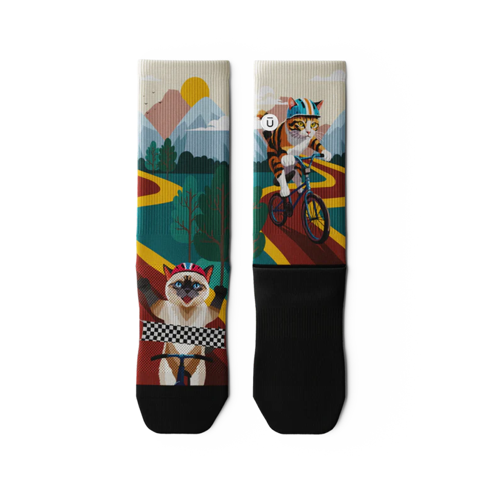 Outway Fast And Furriest Crew Socks