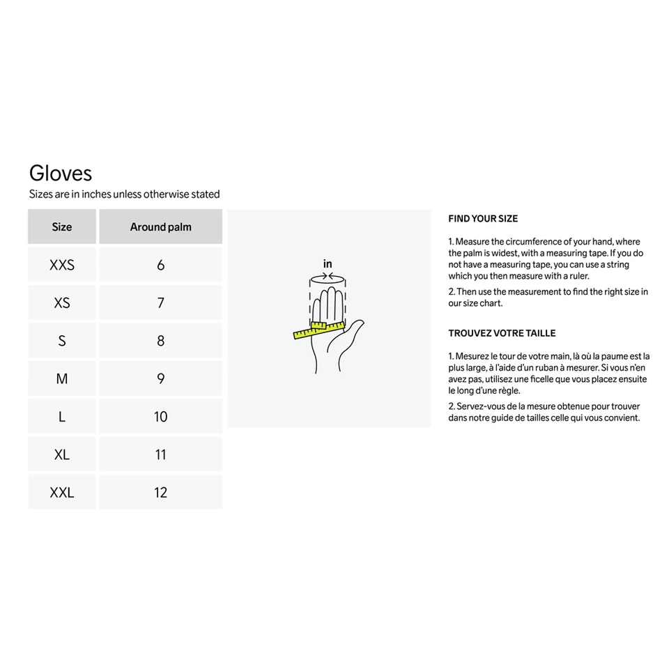 Craft Lumen Fleece Hybrid Glove 2 Black