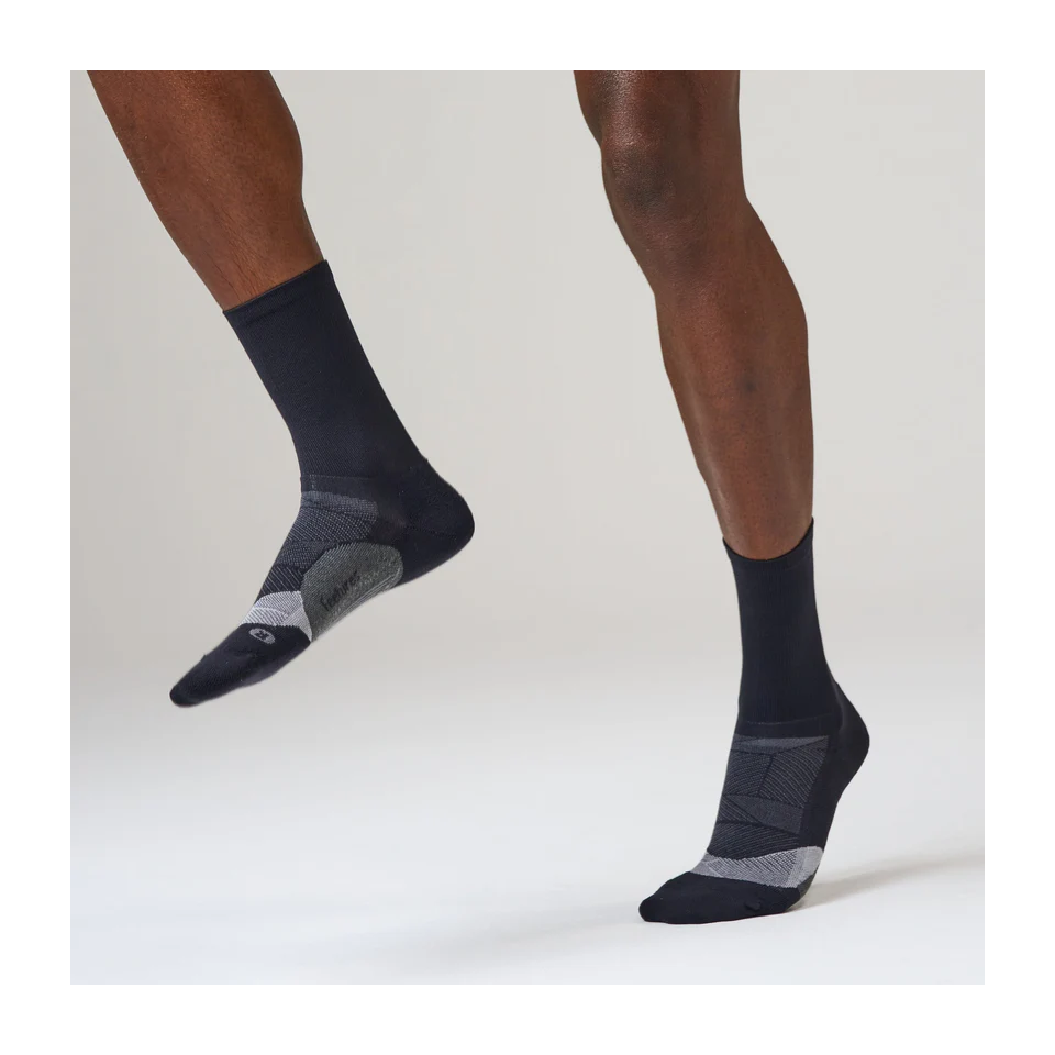Feetures ELITE Light Cushion Mini Crew Black