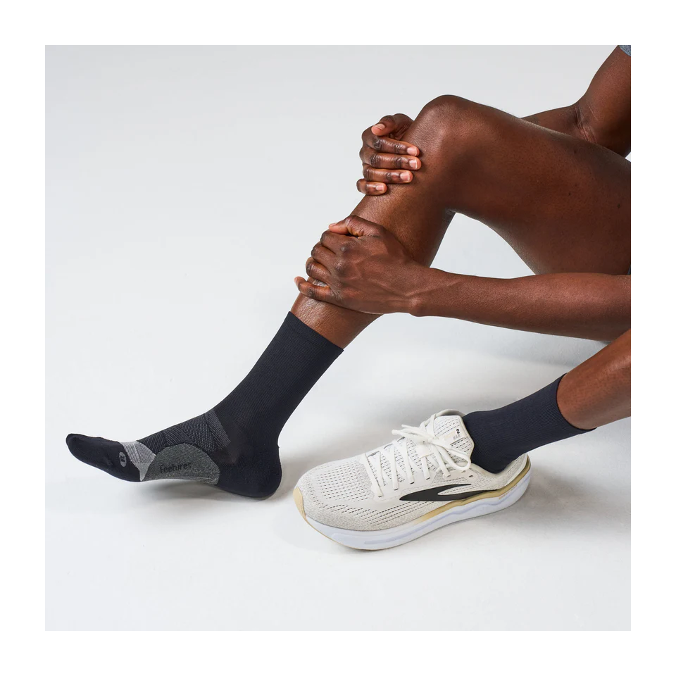 Feetures ELITE Light Cushion Mini Crew Black