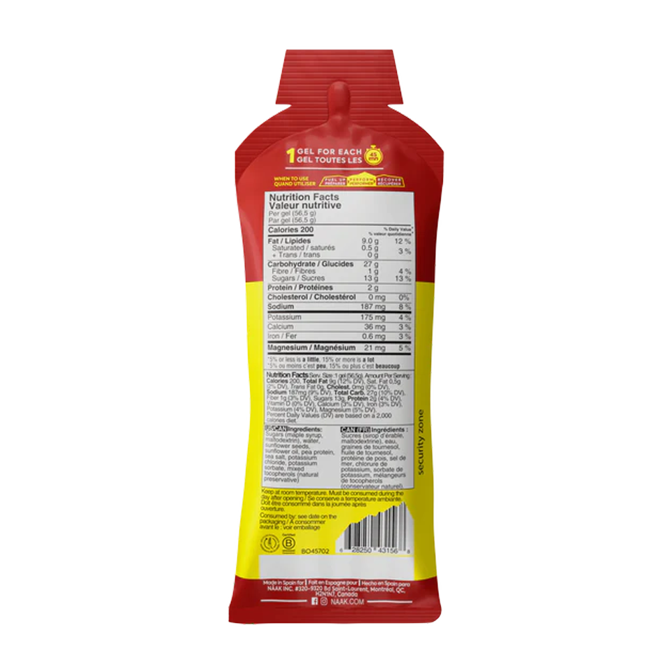 Näak Energy Gel Salted Maple