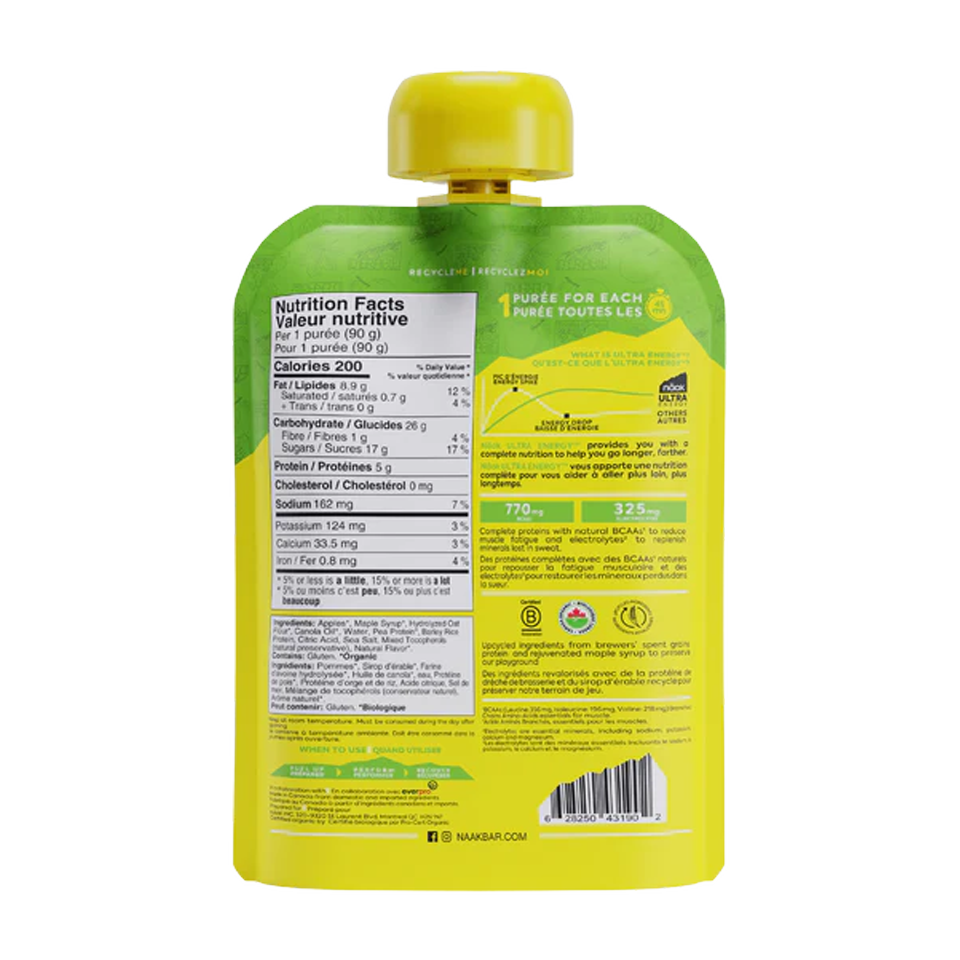 Näak Energy Puree Apple & Maple Syrup