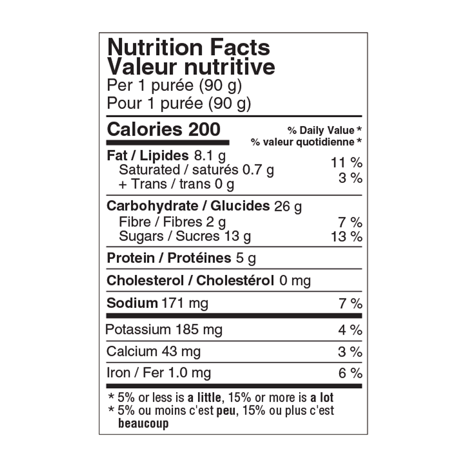 Näak Energy Puree Sweet Potatoes Butternut Squash