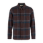 Fjällräven Men's Singi Flannel Overshirt Black Oak - Dark Navy