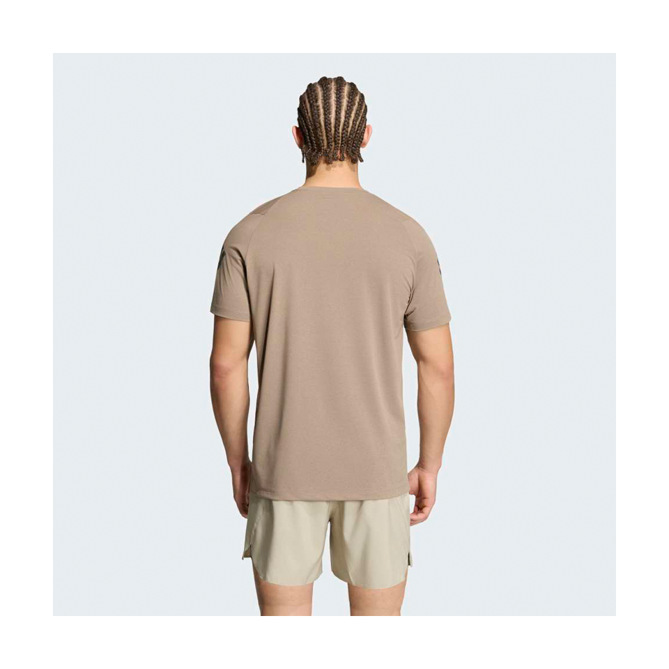 adidas Men's adi365 Climacool T-Shirt Khaki Six/Black