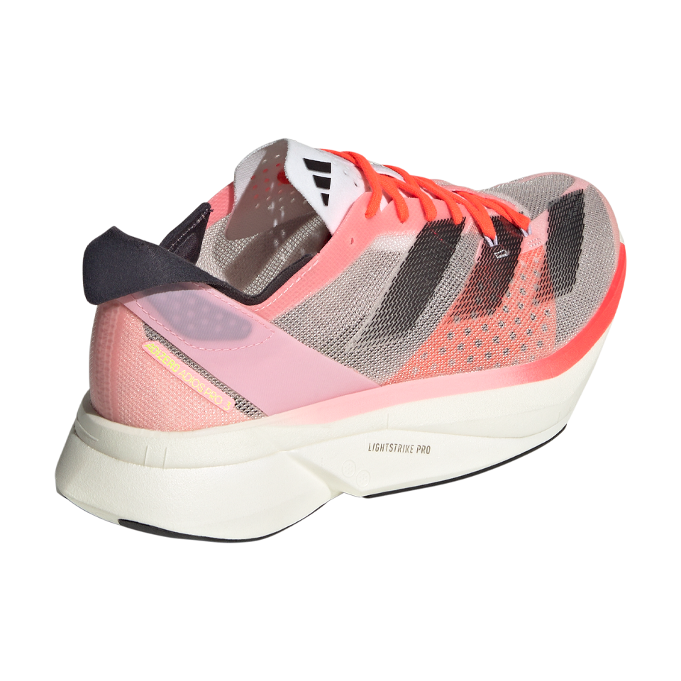 adidas Women's Adizero Adios Pro 3 Pink Spark/Aurora Met./Sandy Pink