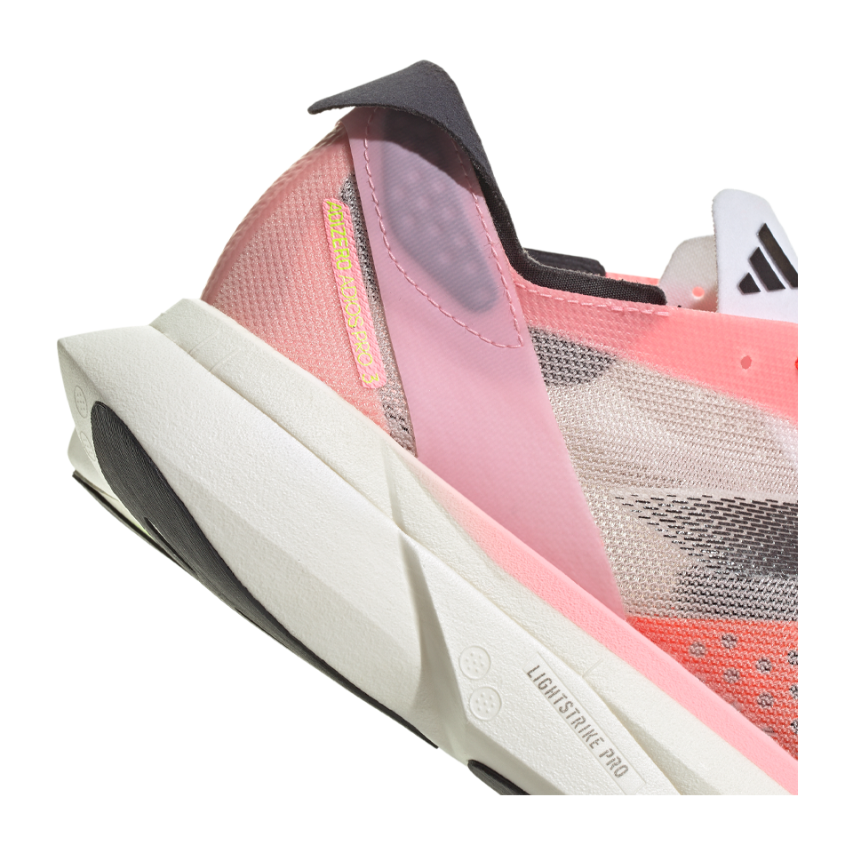 adidas Women's Adizero Adios Pro 3 Pink Spark/Aurora Met./Sandy Pink