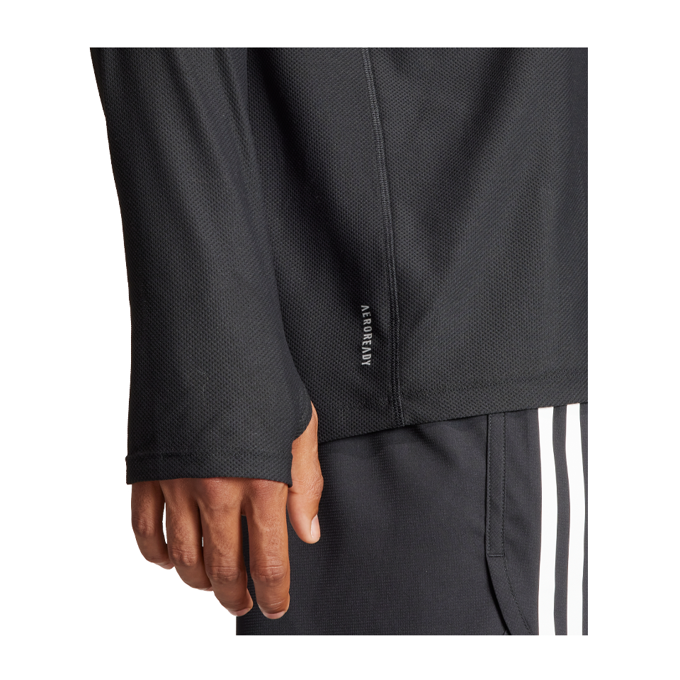 adidas Men's Own The Run Long Sleeve Tee Black