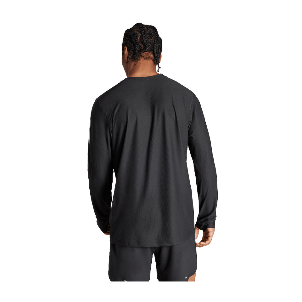 adidas Men's Own The Run Long Sleeve Tee Black